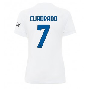 Inter Milan Juan Cuadrado #7 Koszulka Wyjazdowych Kobiety 2023-24 Krótki Rękaw